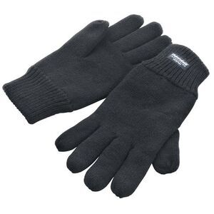 Result Winter Essentials Unisex Adult Lined Thinsulate Winter Gloves / Charcoal